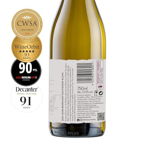 Misty Cove Estate Marlborough Sauvignon Blanc White Wine. 750ml:圖片 2